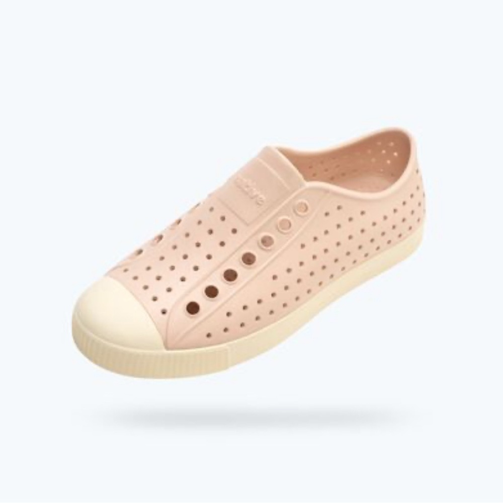 NIB Native Jefferson Chameleon Pink & Bone White Unisex - Sizes: 6 Men / 8 Women